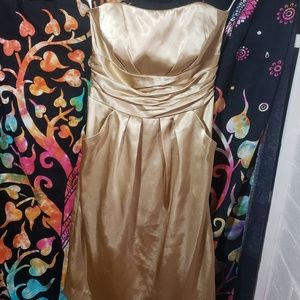 Gold Formal Dress